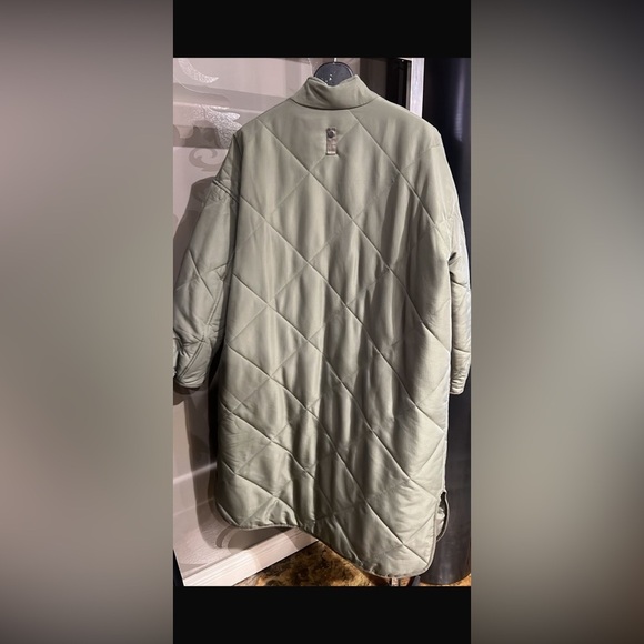 NWT 2nd day Olive Quilted Women's Coat|size EU40 - Picture 8 of 9